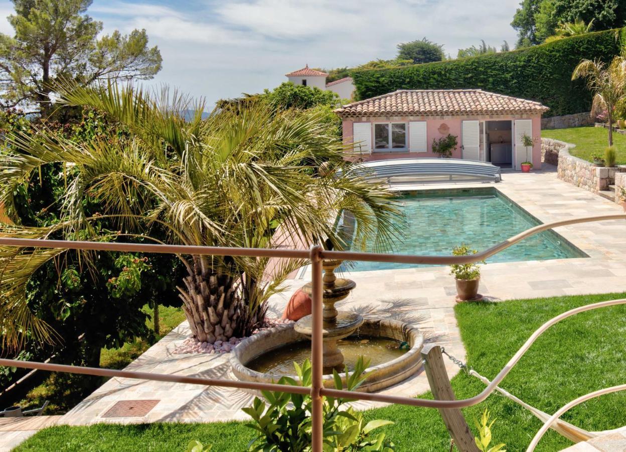 Adorable Maison Independante 30M2 Avec Piscine En Saison Cabris Luaran gambar